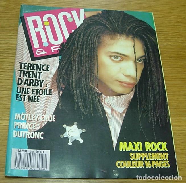 Musikzeitschriften: Revista Francesa ROCK ET FOLK n&ordm; 249 TERENCE TRENT D'ARBY GEORGE MICHAEL PRINCE M&Ouml;TLEY CRUE 1988