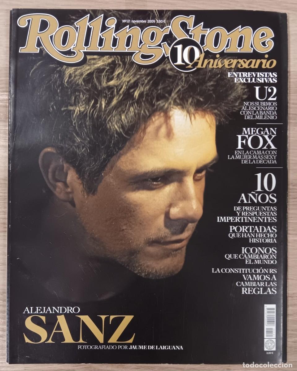Revistas de m&uacute;sica: REVISTA ROLLING STONE NUMERO 121 ALEJANDRO SANZ U2 MEGAN FOX