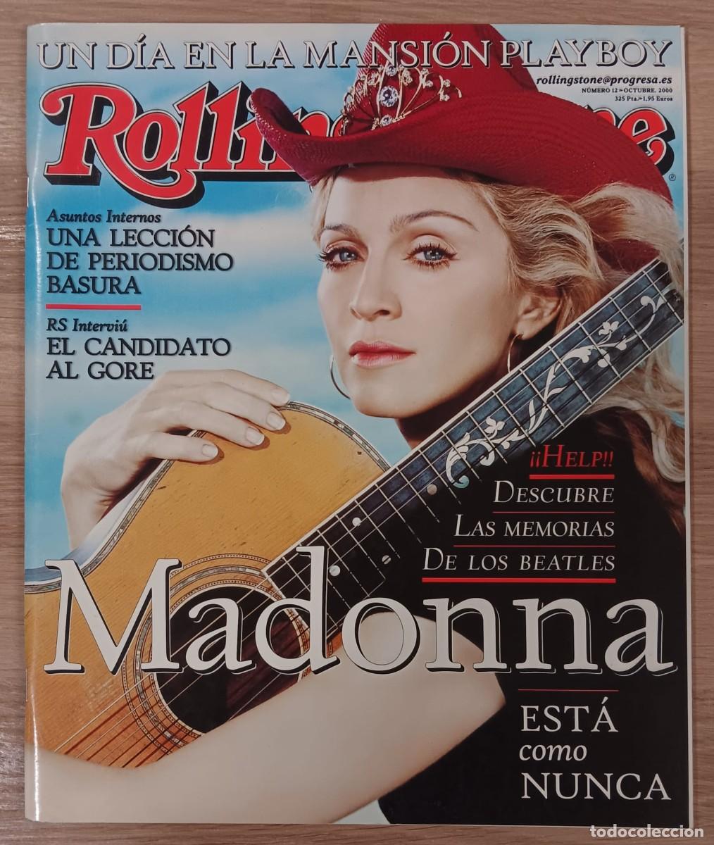 Revistas de m&uacute;sica: REVISTA ROLLING STONE NUMERO 12 MADONNA BEATLES