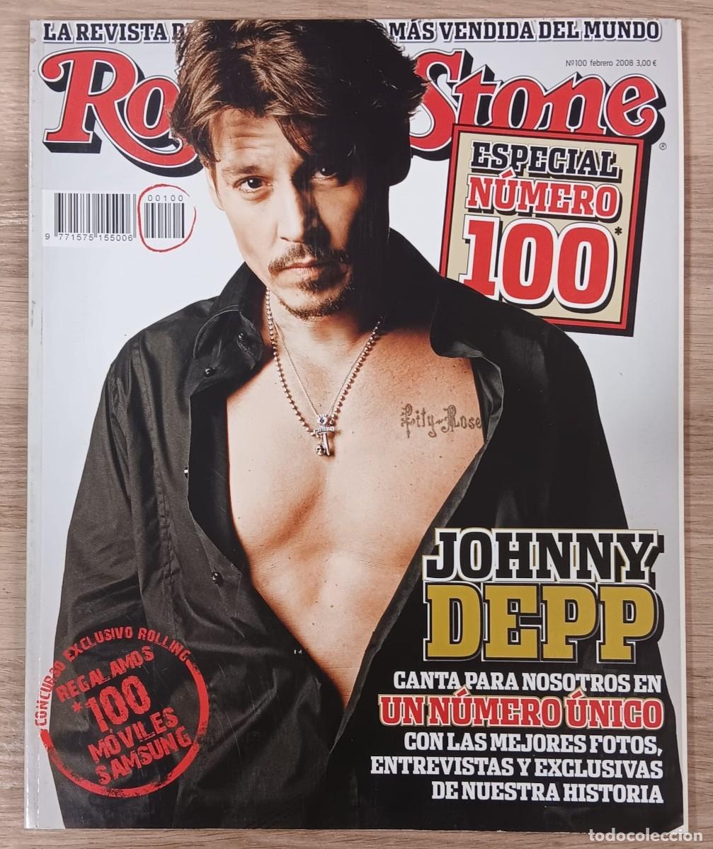 Revistas de m&uacute;sica: REVISTA ROLLING STONE NUMERO 1OO JOHNNY DEEP