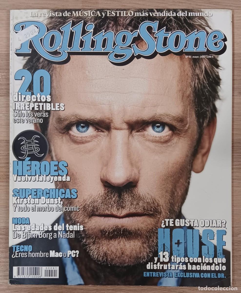 Revistas de m&uacute;sica: REVISTA ROLLING STONE NUMERO 91 HEROES DEL SILENCIO