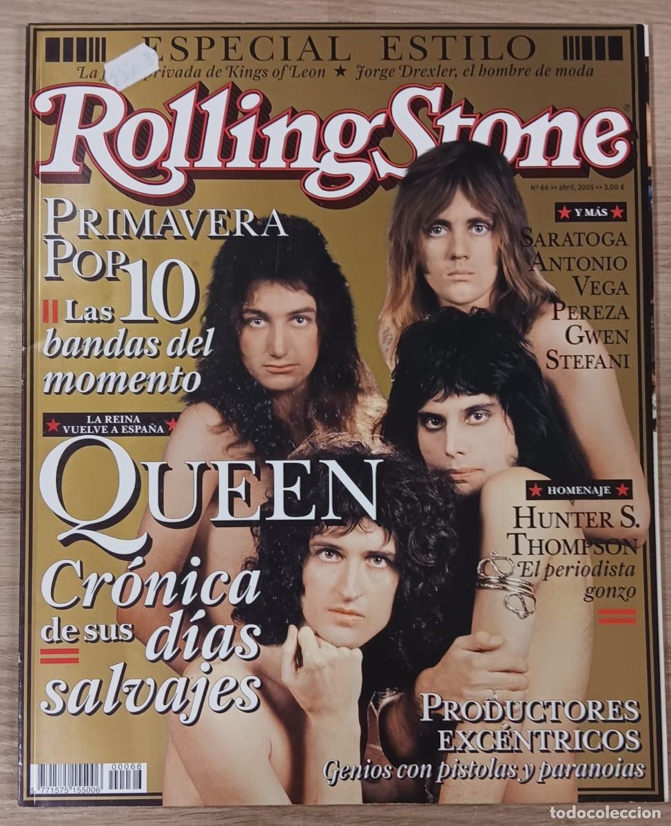 Revistas de m&uacute;sica: REVISTA ROLLING STONE NUMERO 66 ESPECIAL QUEEN SARATOGA ANTONIO VEGA