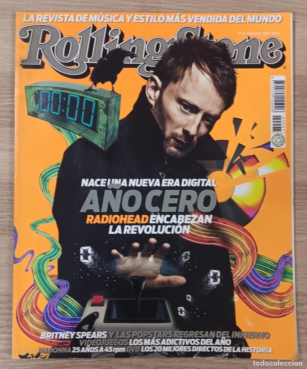 Revistas de m&uacute;sica: REVISTA ROLLING STONE NUMERO 97 RADIOHEAT BRITNEY SPEARS MADONNA