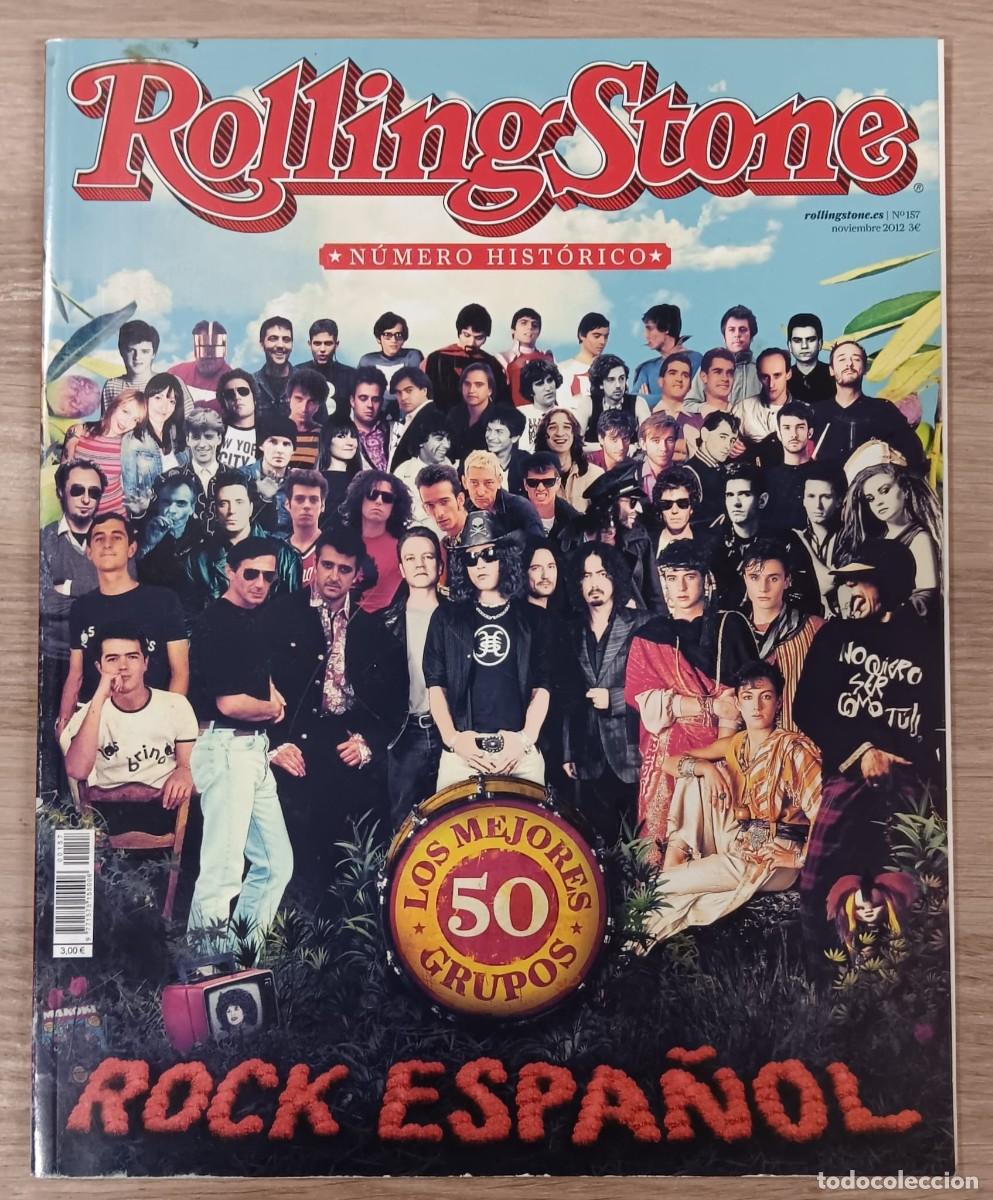 Revistas de m&uacute;sica: REVISTA ROLLING STONE NUMERO HISTORICO 157 ROCK ESPA&Ntilde;OL HEROES DEL SILENCIO RADIO FUTURA MECANO