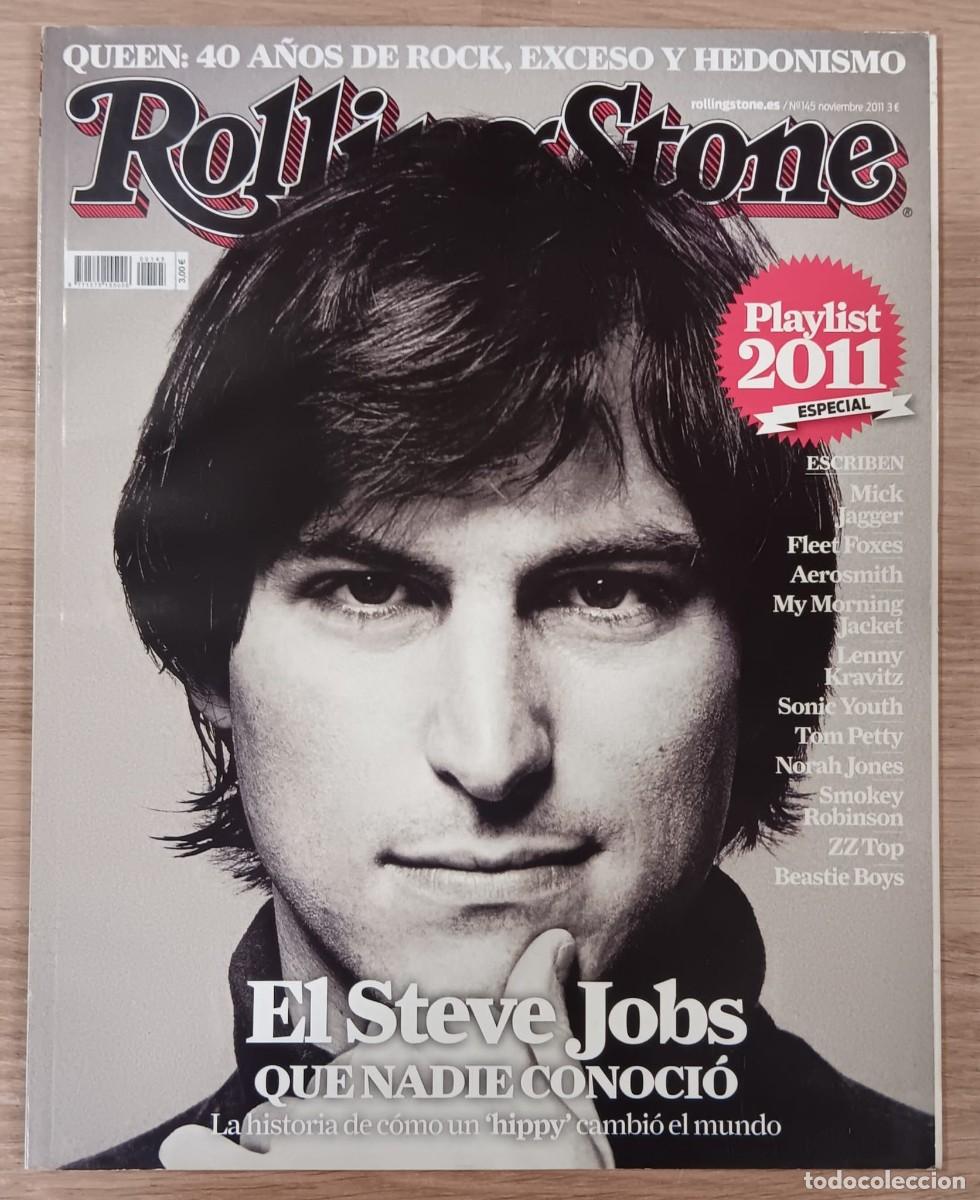 Revistas de m&uacute;sica: REVISTA ROLLING STONE NUMERO 145 STEVE JOBS MICK JAGGER AEROSMITH LENNY KRAVITZ BEASTIE BOYS