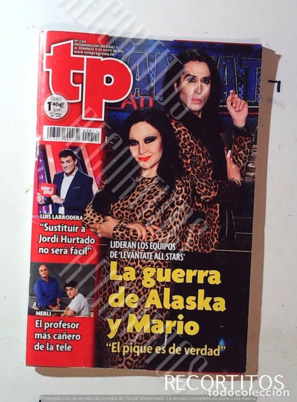 Revistas de m&uacute;sica: revista tp 2614 alaska y mario la guerra de alaska fangoria 2016