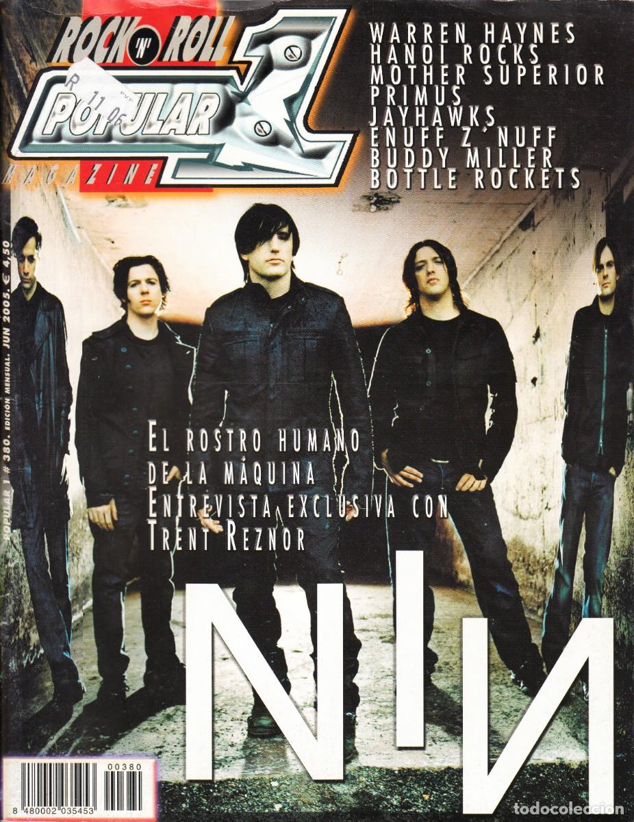 Revistas de m&uacute;sica: POPULAR 1. N&ordm; 380. NINE INCH NAILS, WARREN HAYNES, HANOI ROCKS, MOTHER SUPERIOR