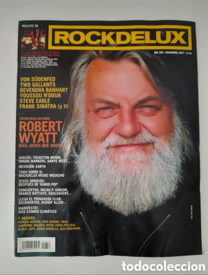 Revistas de m&uacute;sica: Robert wyatt- rockdelux