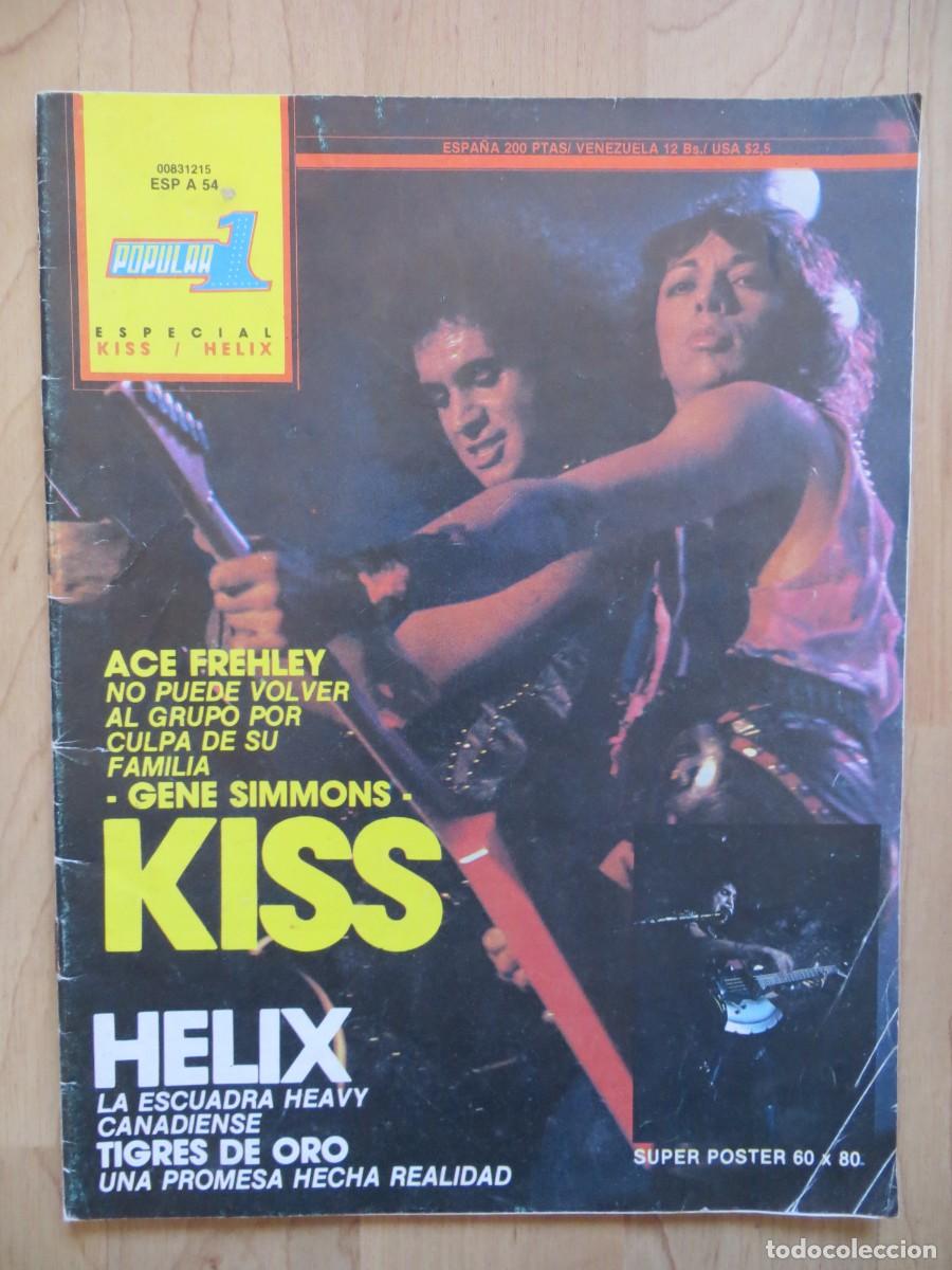 Riviste di musica: POPULAR 1 ESPECIAL: KISS / HELIX