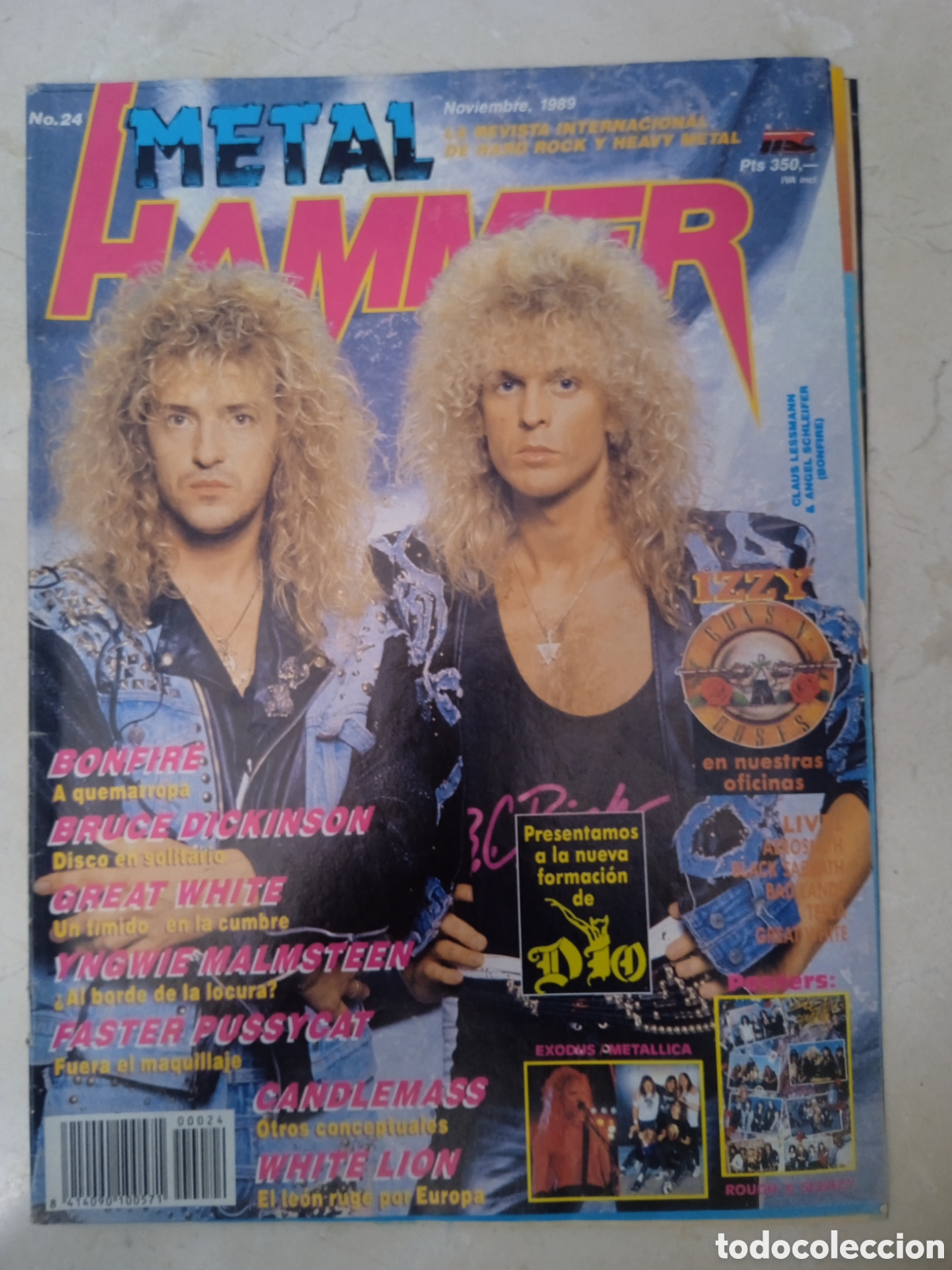Music magazines: Revista Metal Hammer n&deg;24