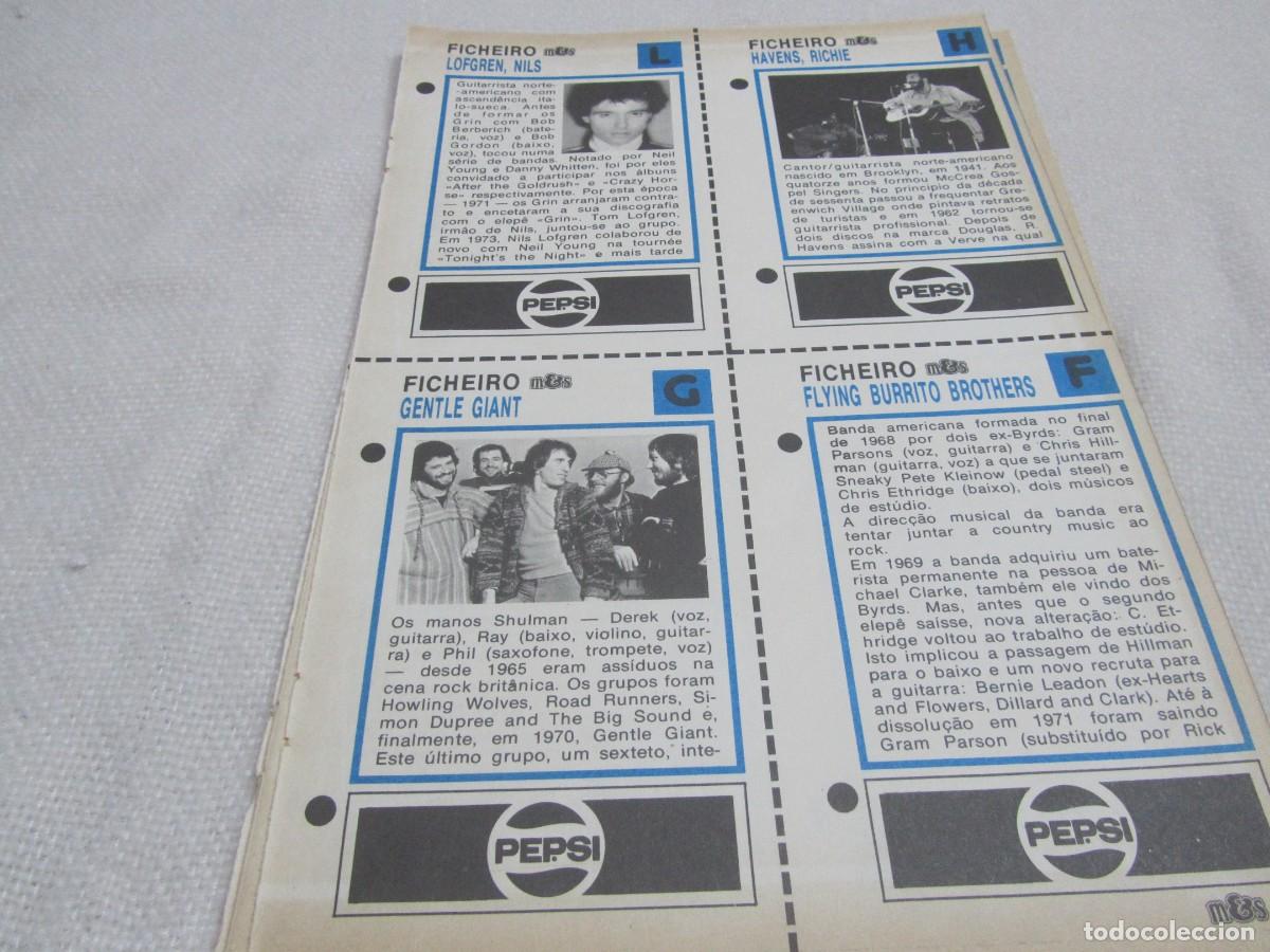 Revistas de m&uacute;sica: NILS LOFGREN,RICHIE HAVENS,GENTLE GIANT,FLYING BURRITO BROTHERS