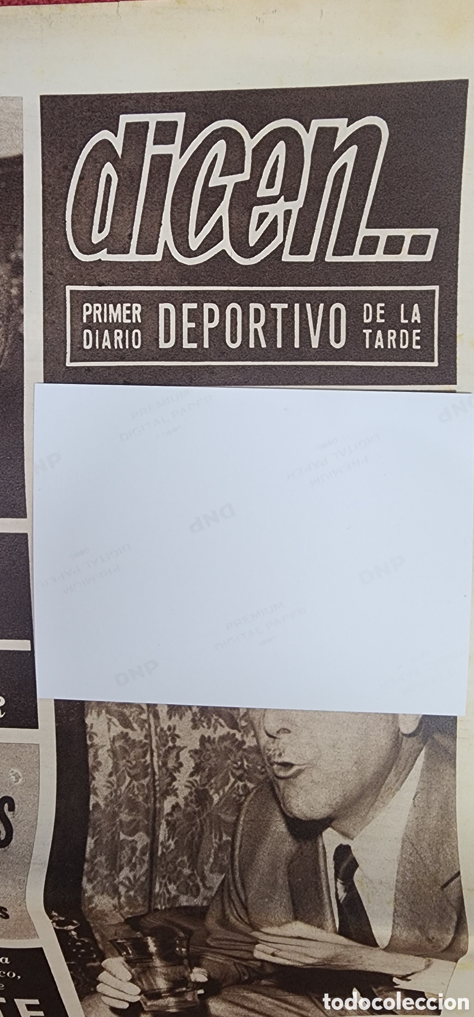 Revistas de m&uacute;sica: The Beatles : Periodico Dicen publicidad de Help! la 2da de Los Beatles- memorabilia Espa&ntilde;a VEA MURO