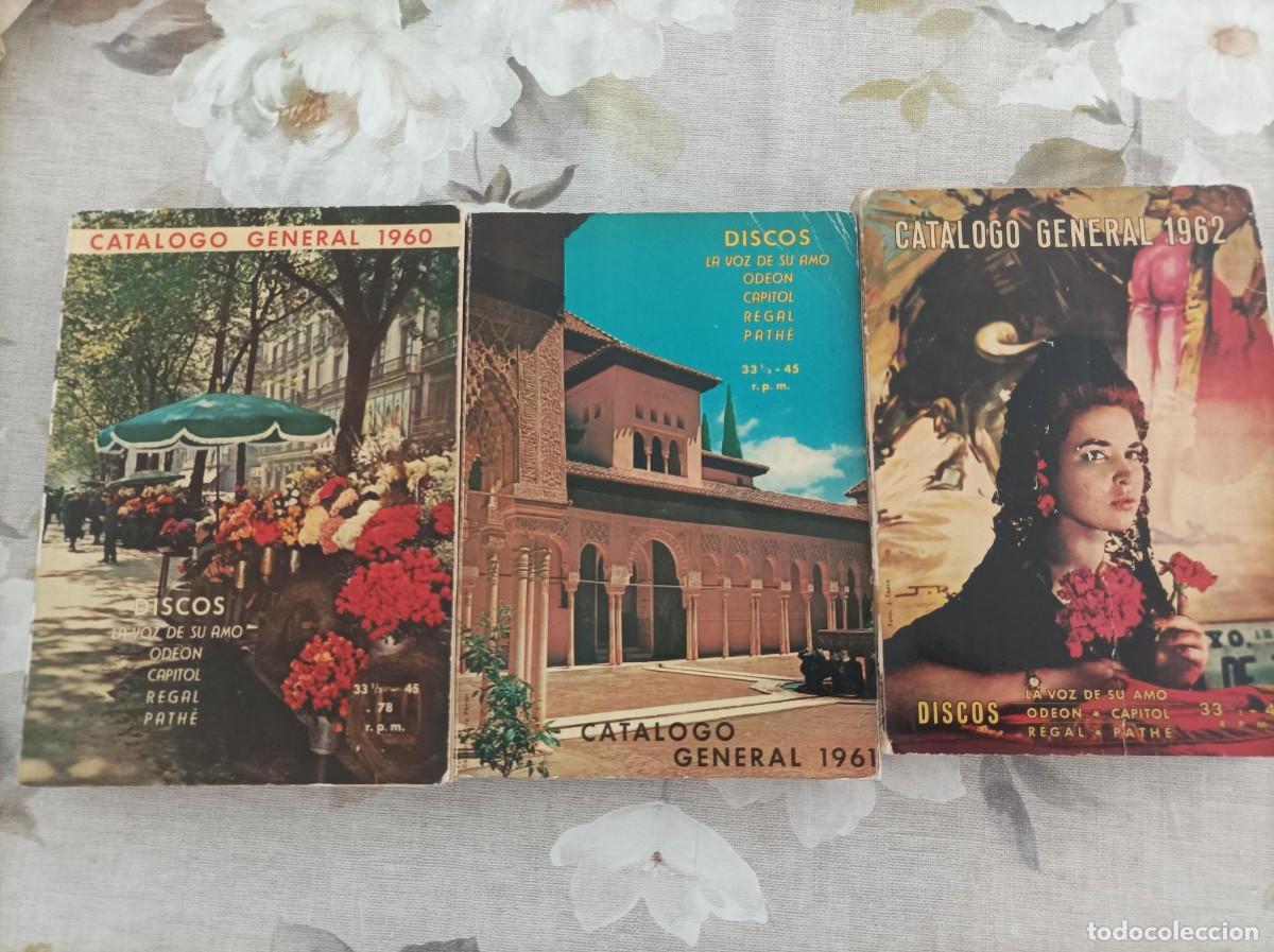 Revistas de m&uacute;sica: Catalogos de discos de los a&ntilde;os 1960/61/62 dificilisimos