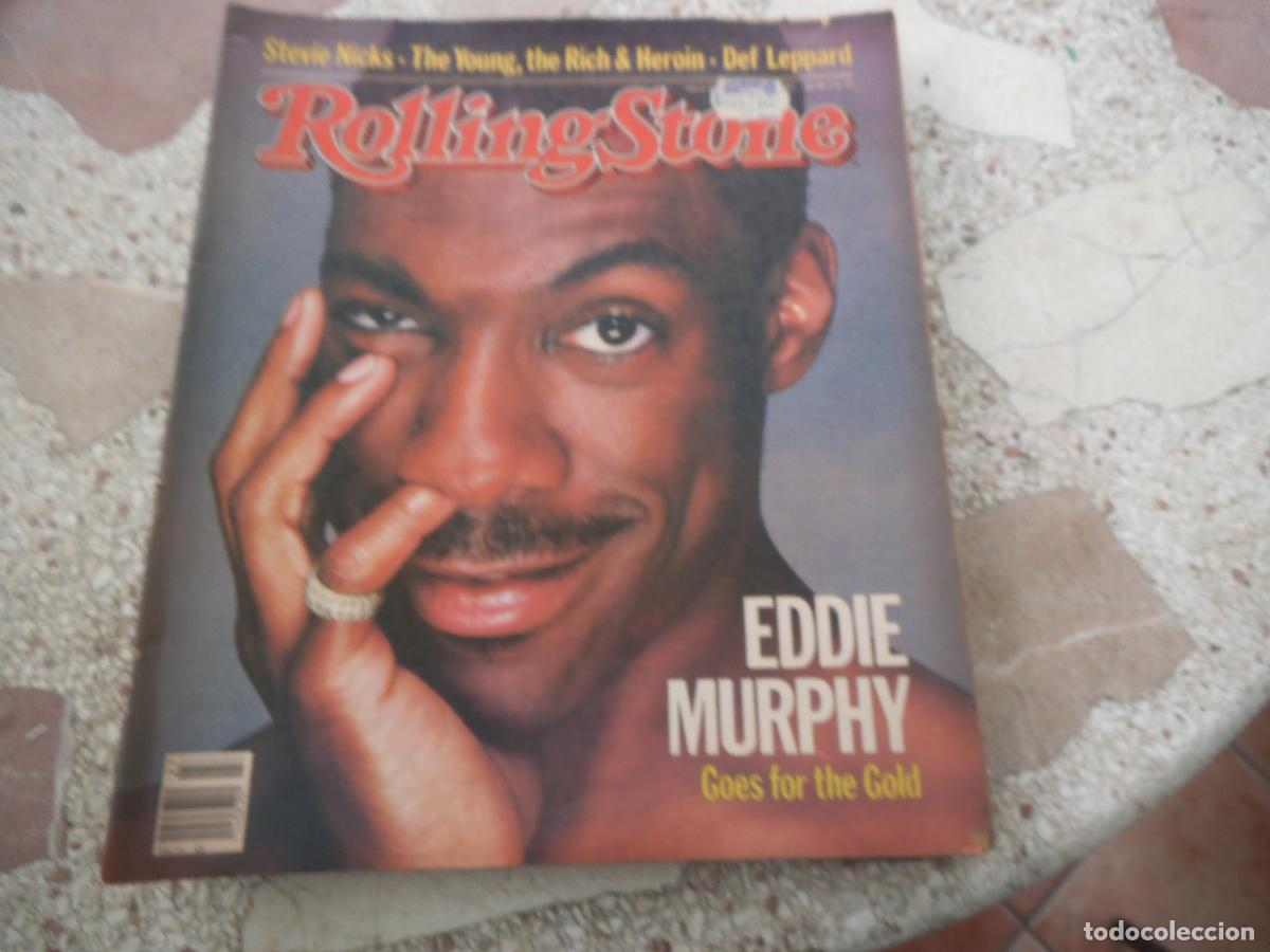 Revistas de m&uacute;sica: rolling stone n&ordm; 398, 1983, eddie murphy, stevie nicks, the young, the rick & heroin, def leppard