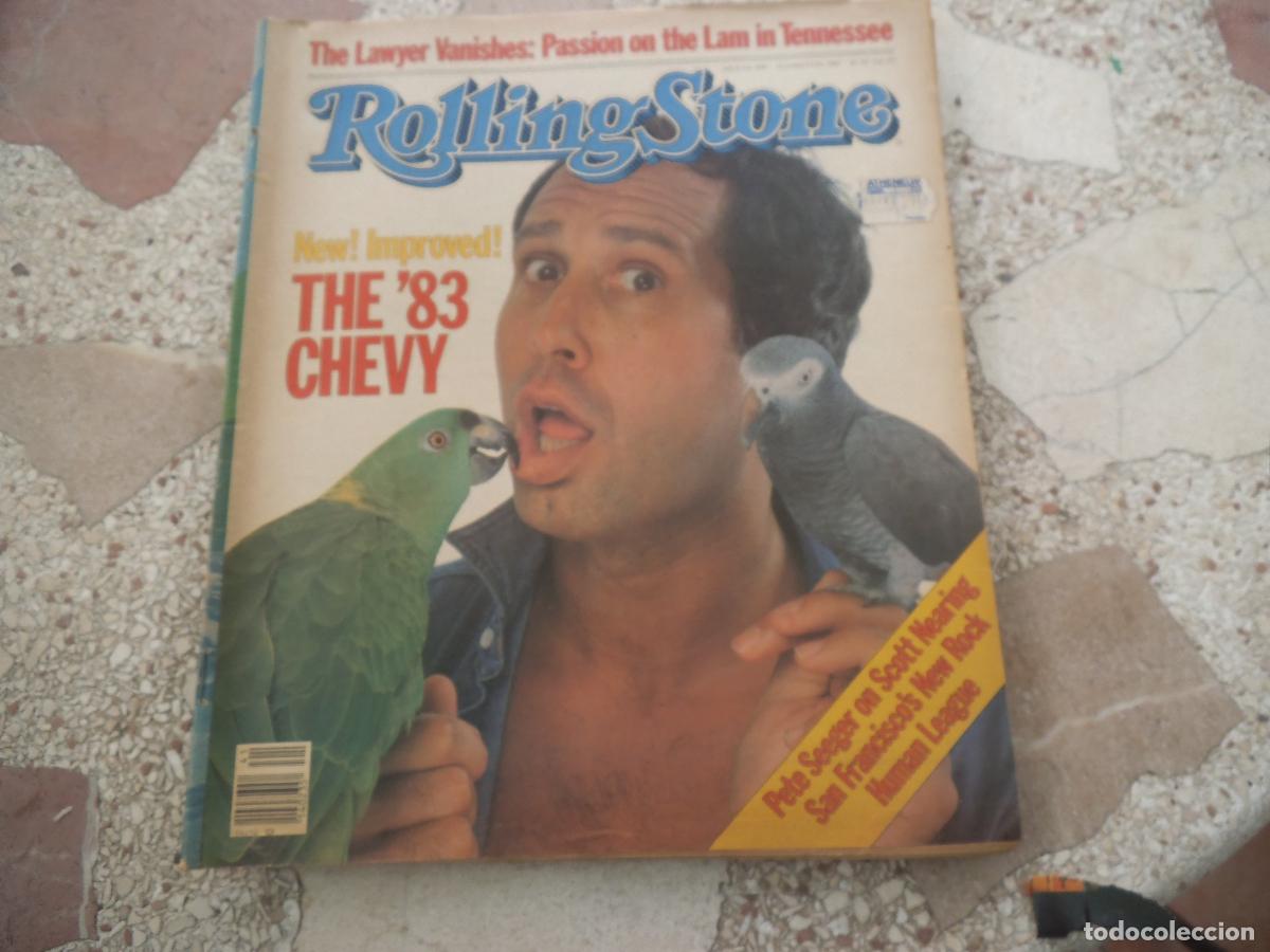 Revistas de m&uacute;sica: rolling stone n&ordm; 406 ,1983, new improved the 83 chevi, the lawyer vanishes, human league