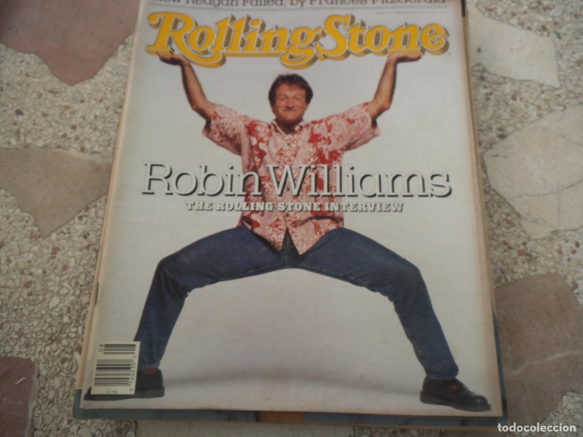 Revistas de m&uacute;sica: rolling stone n&ordm; 520 ,1988, robin williams, how reagan failed ,by frances fitzgerald