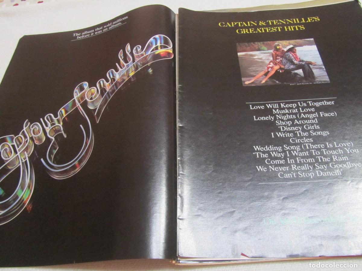 Revistas de m&uacute;sica: CAPTAIN & TENNILLE&acute;S, RECORTE DE PRENSA,ALBUM GREATEST HITS, 1977