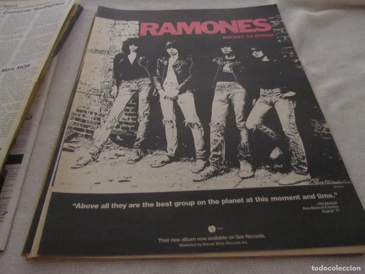 Revistas de m&uacute;sica: THE RAMONES, RECORTE DE PRENSA, ROCKET TO RUSSIA