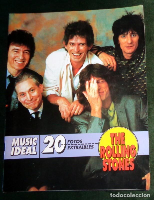 Musikzeitschriften: LIBRO REVISTA 20 FOTOS EXTRAIBLES - THE ROLLING STONES - ROCK. MUSIC IDEAL - ROYAL BOOKS 1994