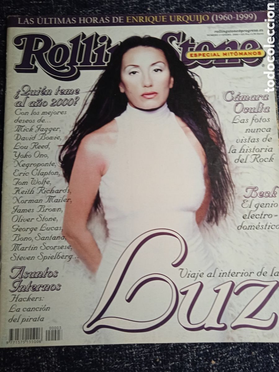 Revistas de m&uacute;sica: ROLLING STONE N&deg; 3 ENERO 2000 - LUZ CASAL, BECK- MICK JAGGER, BOWIE