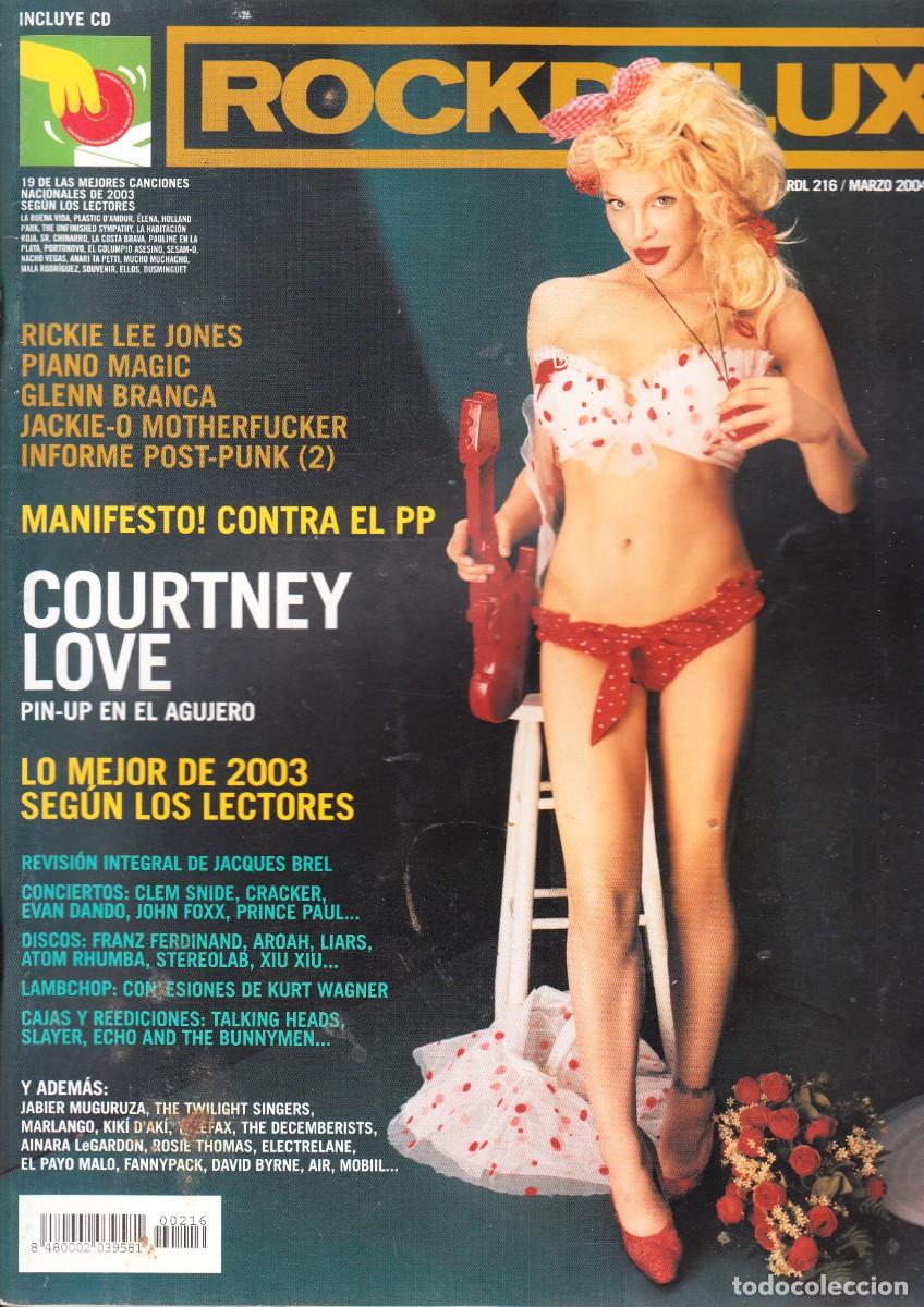 Revistas de m&uacute;sica: ROCK DE LUX. N&ordm; 216. COURTNEY LOVE, RICKIE LEE JONES, PIANO MAGIC, DOSSIER POST PUNK II