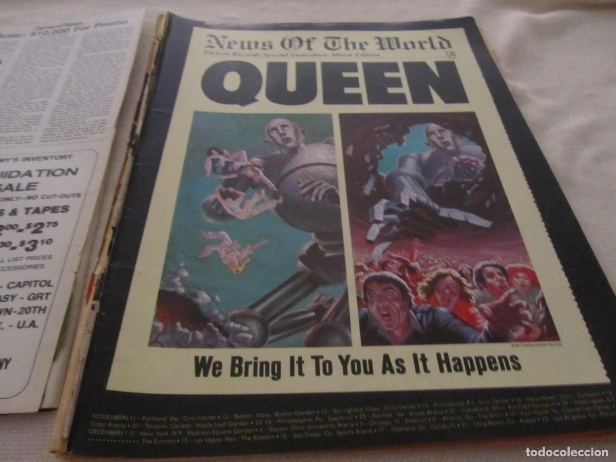 Revistas de m&uacute;sica: QUEEN, ANUNCIOS DE PRENSA
