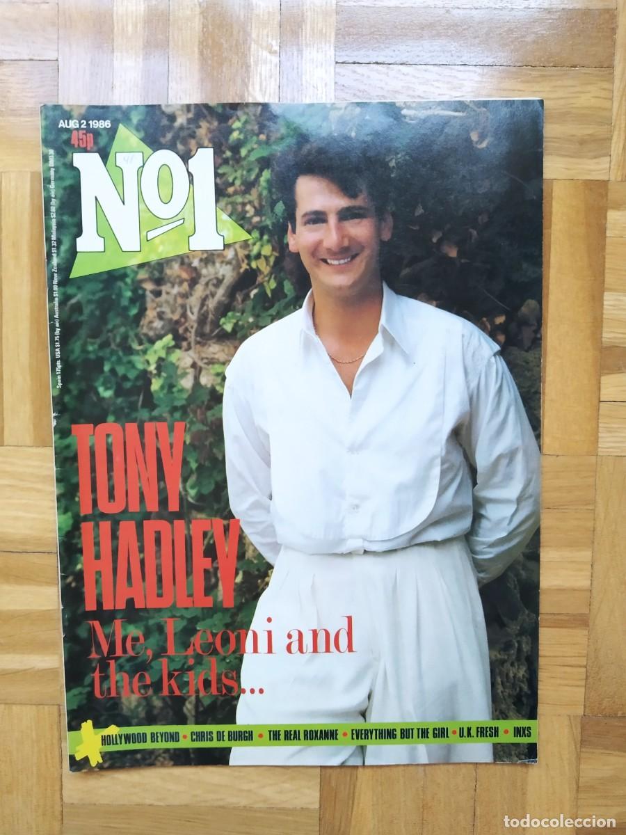 Riviste di musica: REVISTA M&Uacute;SICA N&ordm; 1 TONY HADLEY STATUS QUO ROXANNE UB40 PHIL COLLINS INXS NICK RHODES JOHN TAYLOR