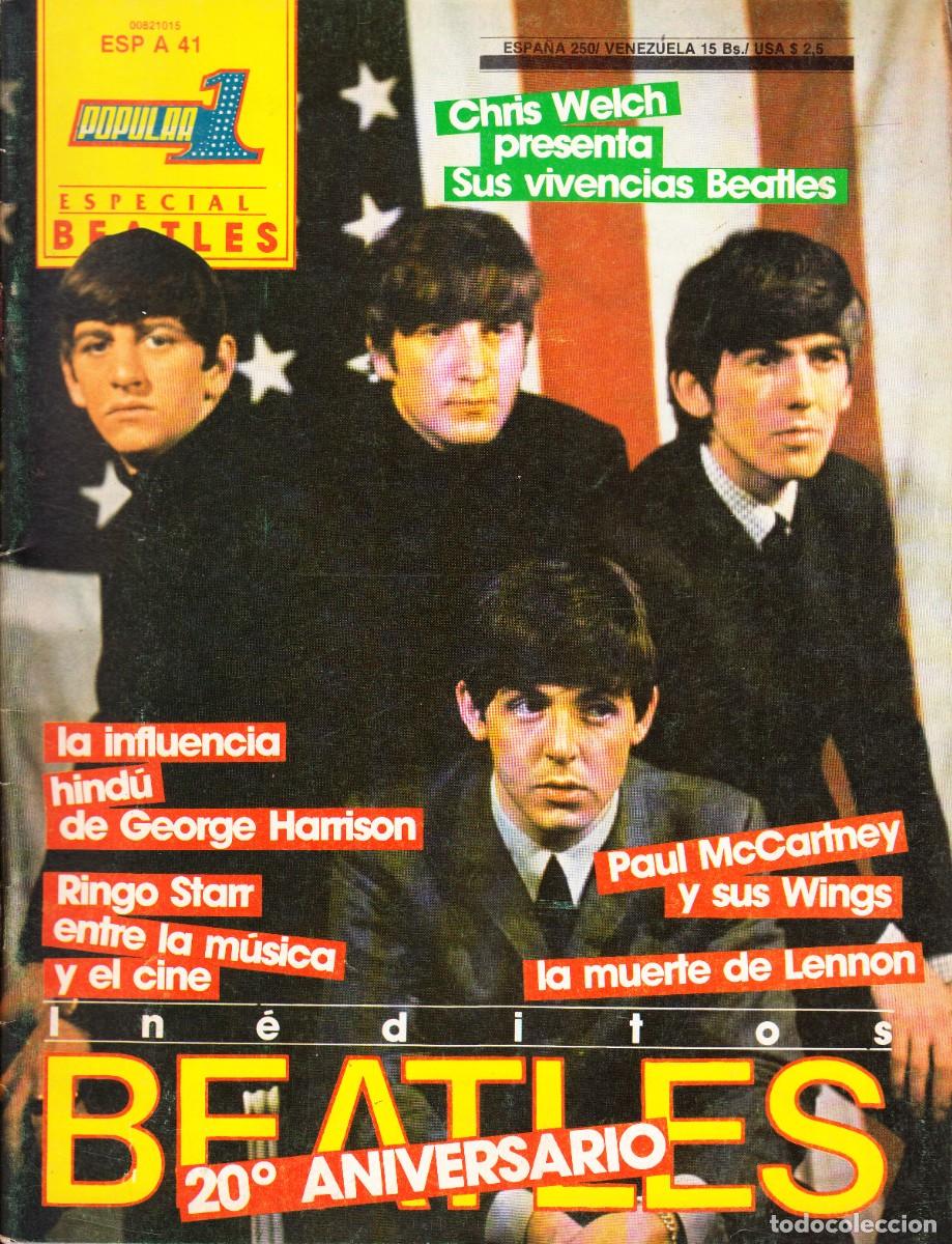 Revistas de m&uacute;sica: POPULAR 1. ESPECIAL THE BEATLES.
