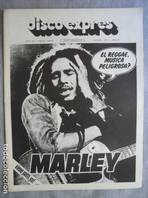 Riviste di musica: DISCO EXPRES N&ordm; 394 BOB MARLEY