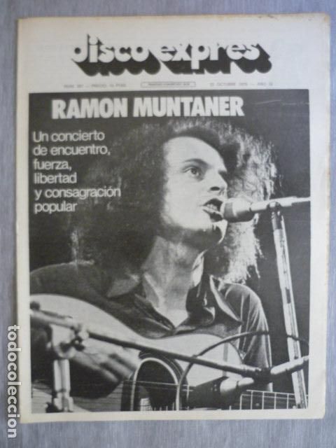 Magazines de musique: DISCO EXPRES N&ordm; 397 RAMON MUNTANER FORGESOUND THIN LIZZY IAN HUNTER