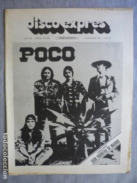 Magazines de musique: DISCO EXPRES N&ordm; 399 POCO TERRY REID DAEVID ALLEN KEITH JARRETT