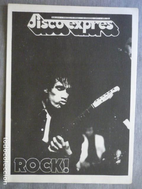Musikzeitschriften: DISCO EXPRES N&ordm; 414 JIMMY WITHERSPOON SOUTHSIDE JOHNNY REDWING CLOVER