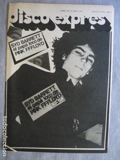 Music magazines: DISCO EXPRES N&ordm; 422 PINK FLOYD