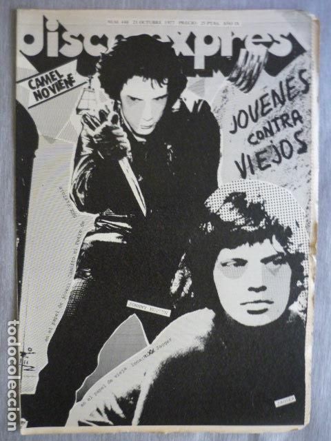 Music magazines: DISCO EXPRES N&ordm; 448 MINK DEVILLE ALAN PARSONS GALLARDO MEDIAVILLA JOHN SURMAN