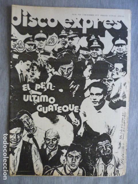 Music magazines: DISCO EXPRES N&ordm; 454 CARAVAN BURNING NEIL ARDLEY MAKOKI MONTESOL ONLIYU