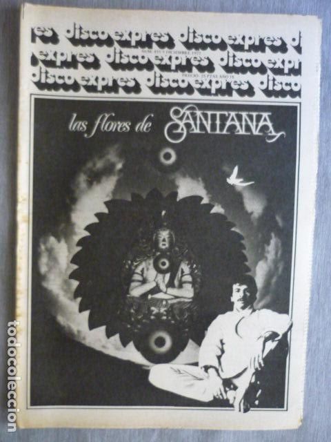 Riviste di musica: DISCO EXPRES N&ordm; 455 SANTANA BLOQUE ESQUEIXADA SNIFF