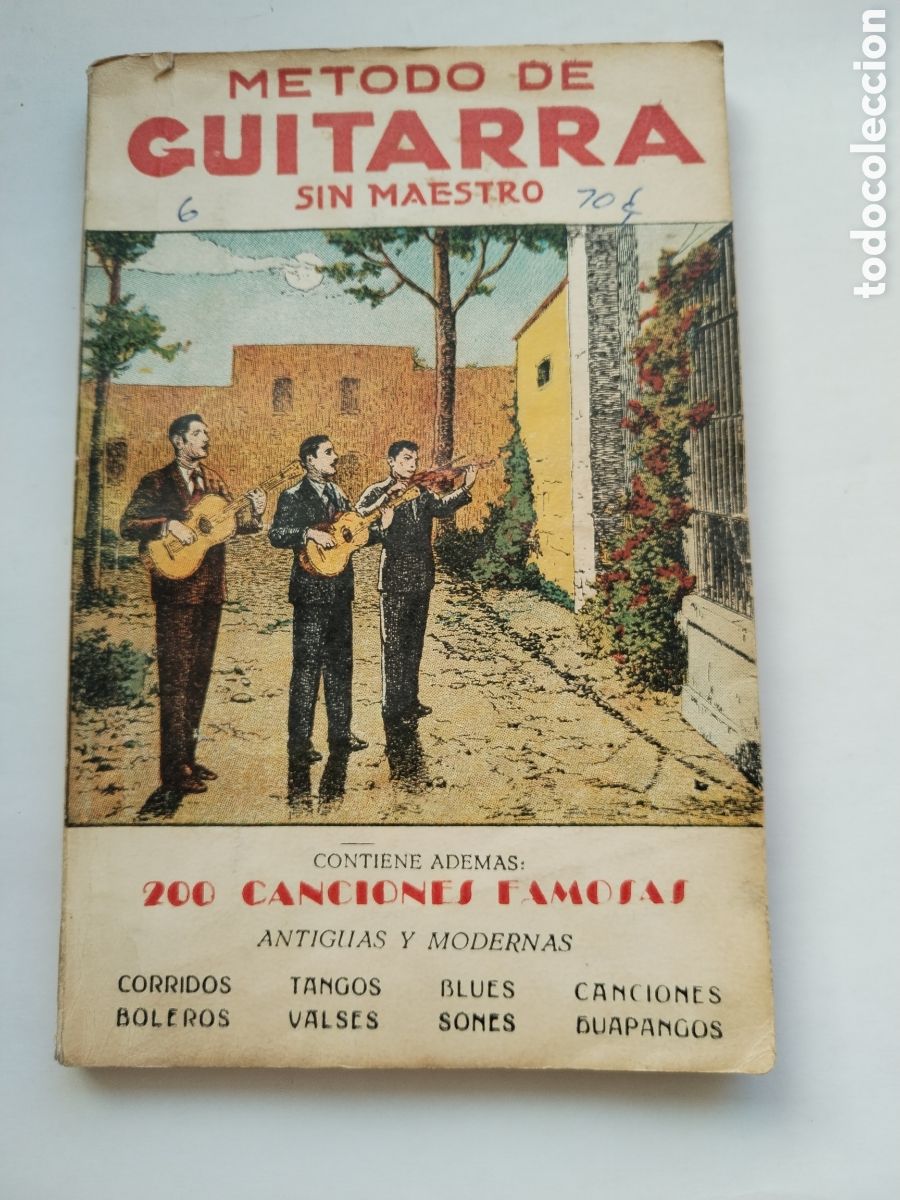 Revistas de m&uacute;sica: M&Eacute;TODO DE GUITARRA SIN MAESTRO/JULI&Aacute;N CALLEJA