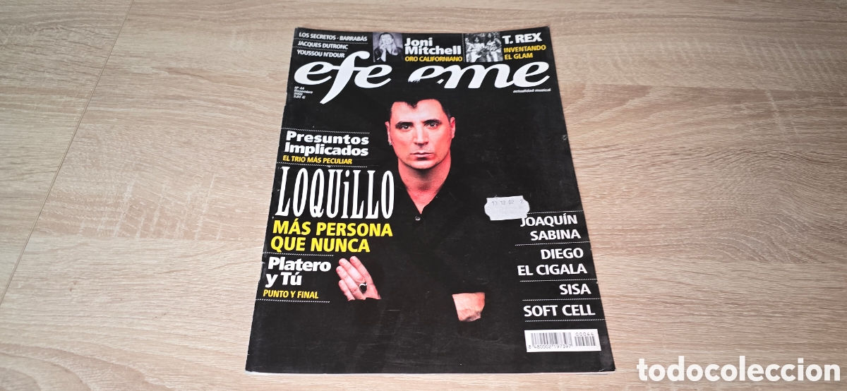 Revistas de m&uacute;sica: REVISTA EFE EME N&deg; 44 LOQUILLO