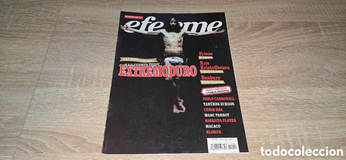 Revistas de m&uacute;sica: REVISTA EFE EME N&deg; 59 EXTREMODURO