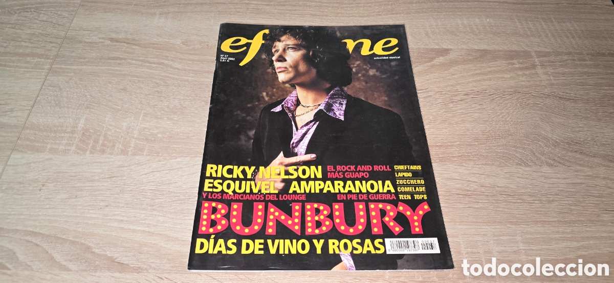 Revistas de m&uacute;sica: REVISTA EFE EME N&deg; 37 BUNBURY