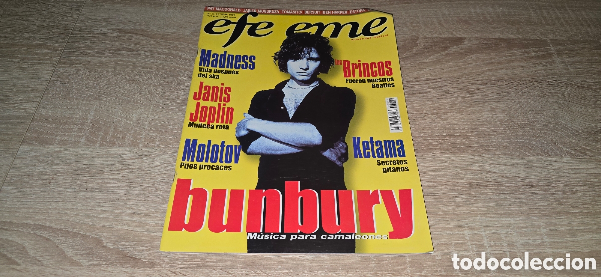 Revistas de m&uacute;sica: REVISTA EFE EME N&deg; 11 BUNBURY