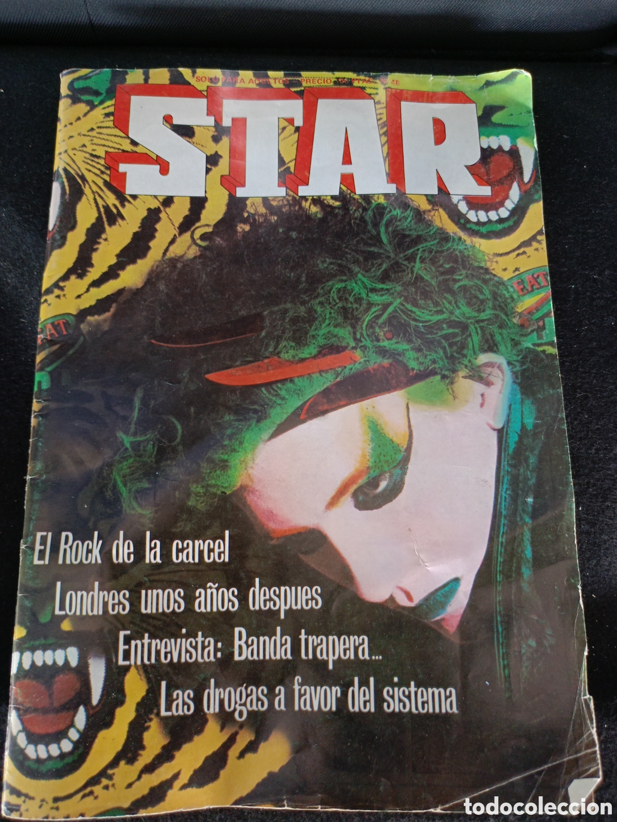 Revistas de m&uacute;sica: REVISTA STAR N&ordm; 48 LA BANDA TRAPERA DEL R&Iacute;O MOON MARTIN DROGAS UNDERGROUND 1979