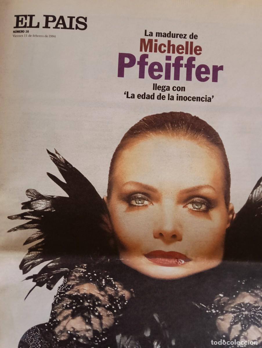 Revistas de m&uacute;sica: MICHELLE PFEIFFER Texas Y OTROS Monogr&aacute;fico El Pais de las Tentaciones 11-02-94