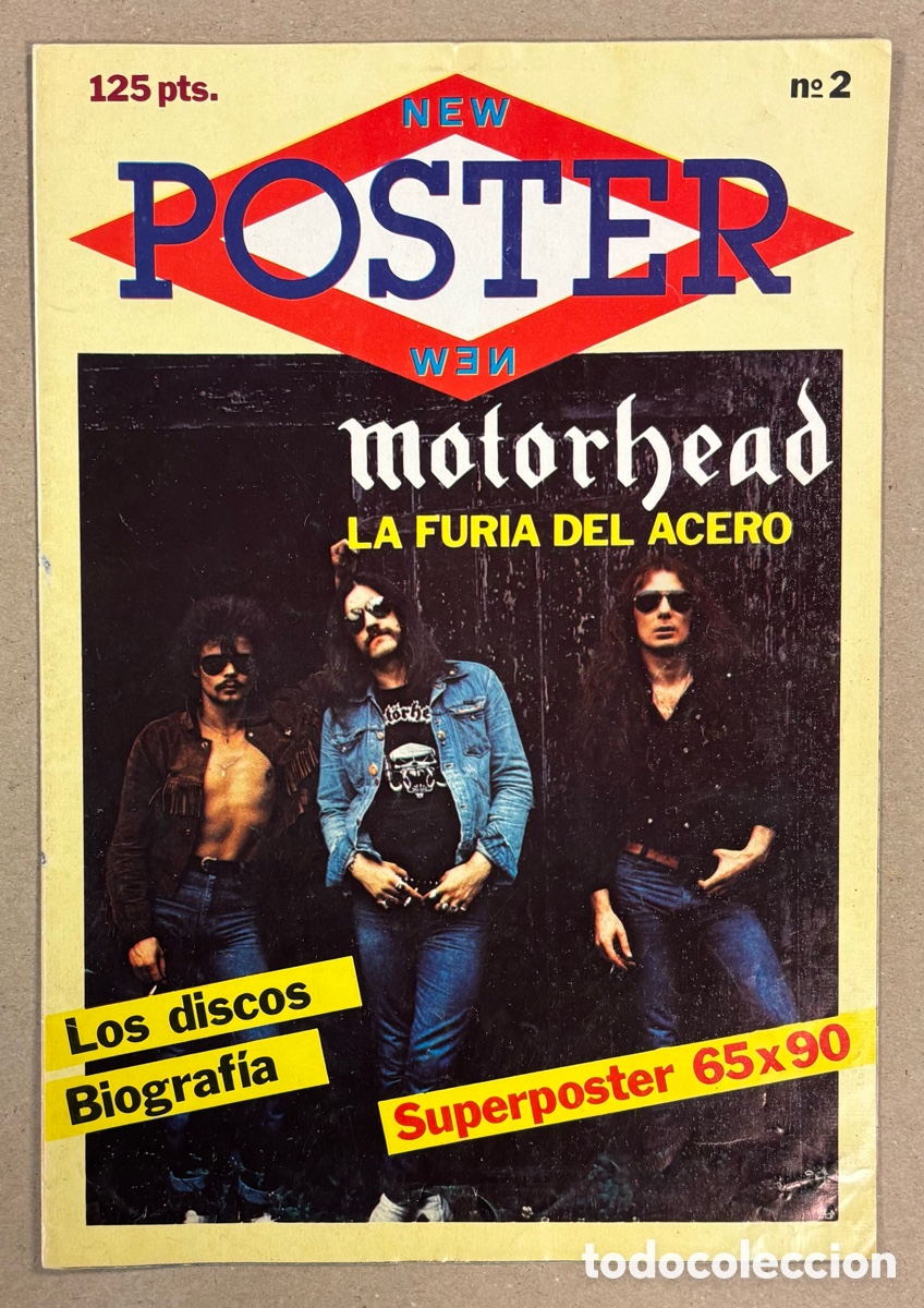 Revistas de m&uacute;sica: NEW POSTER N&deg; 2. SUPERPOSTER 65 x 90 Cms.