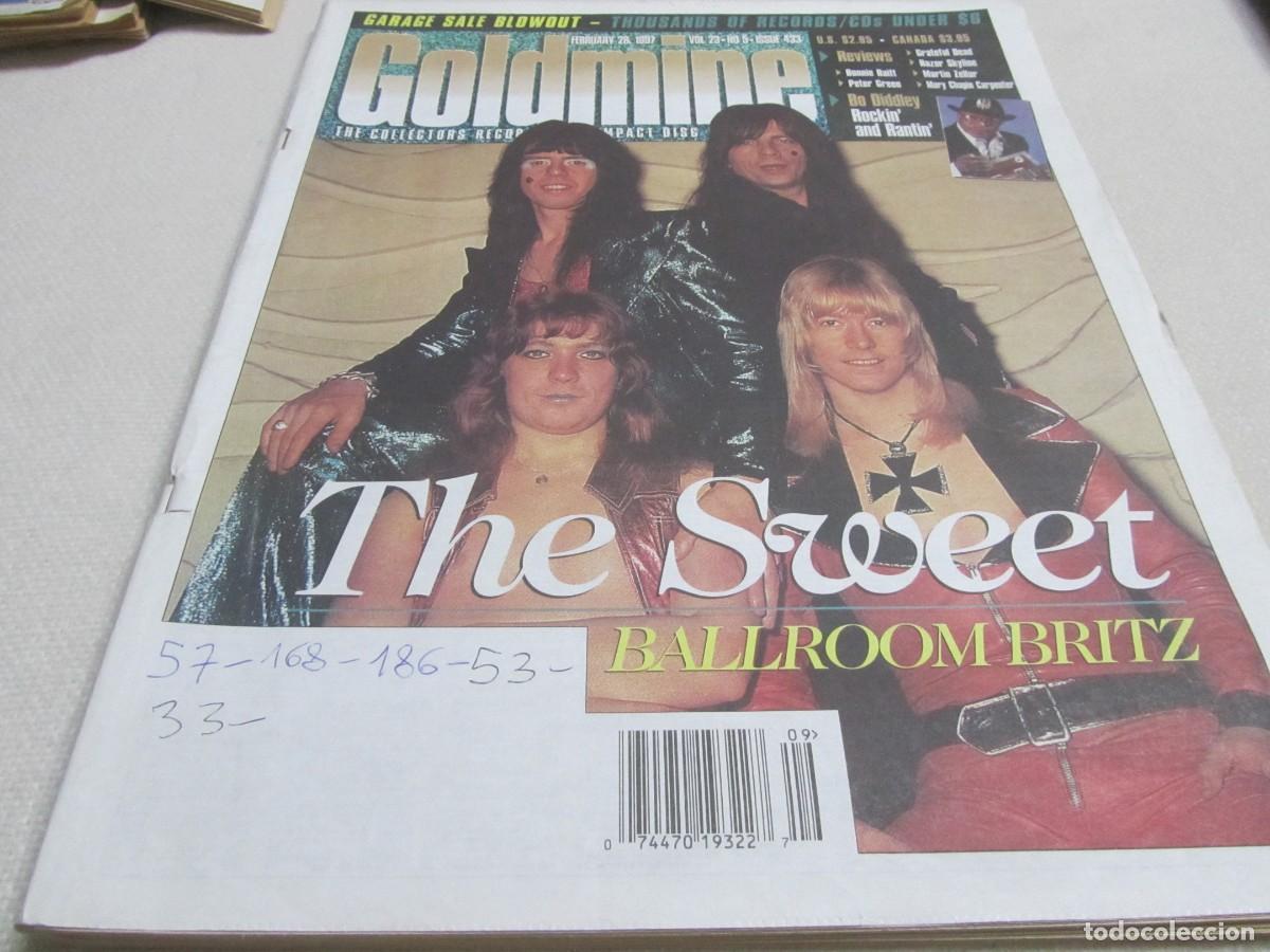 Revistas de m&uacute;sica: THE SWEET,BO DIDDLEY,SUEDE,ODETTA,BONNIE RAITT,PETER GREEN,GRATEFUL DEAD,CHARLES MINGUS