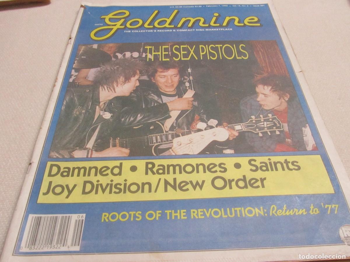 Revistas de m&uacute;sica: THE SEX PISTOLS,THE DAMNED,THE RAMONES,THE SAINTS,JOY DIVISION,NEW ORDER,THE CLASH,NICO
