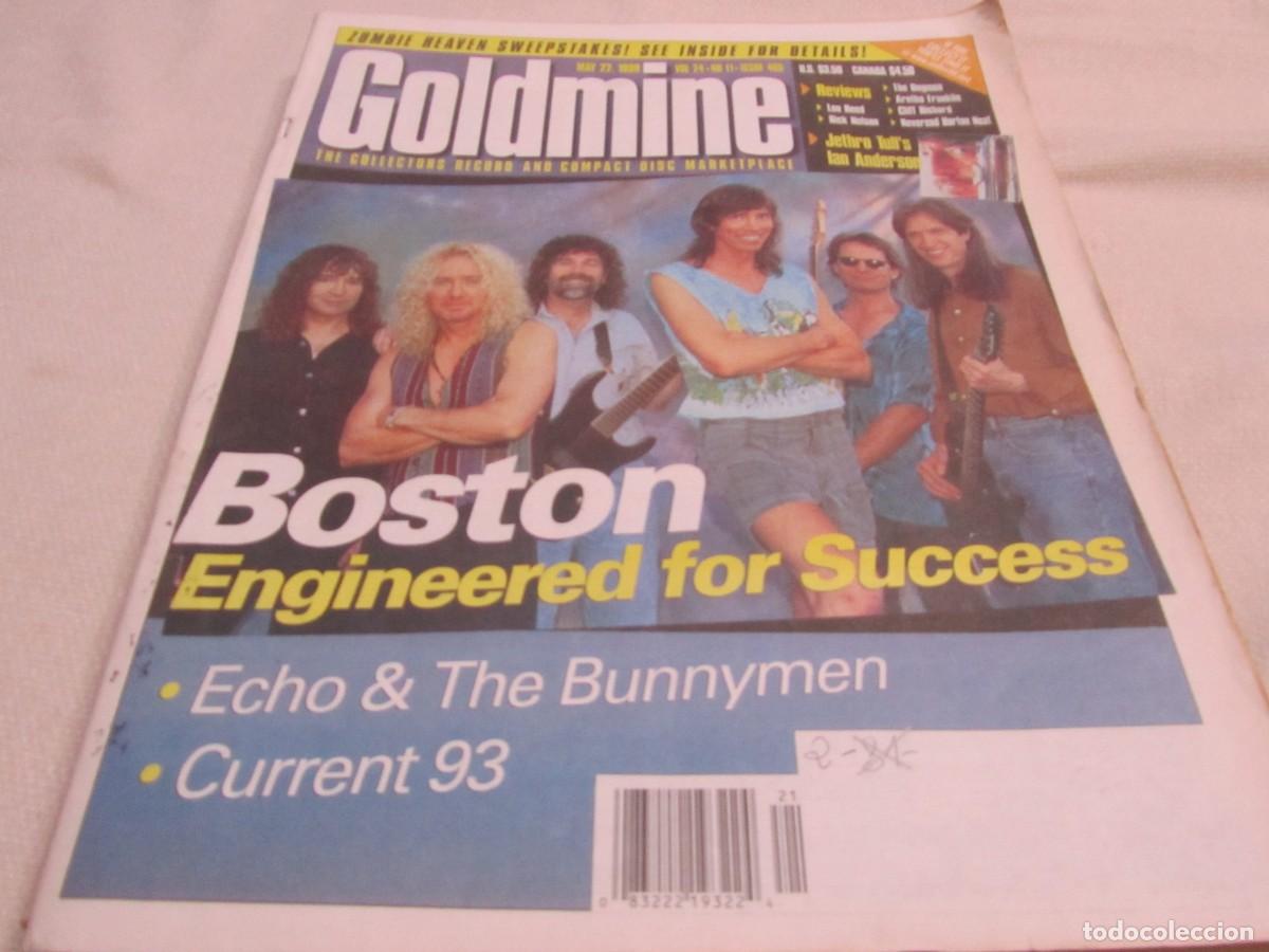 Revistas de m&uacute;sica: BOSTON,ECHO AND THE BUNNYMEN,THE ZOMBIES,JETHRO TULL,ARETHA FRANKLIN,THE BOGMEN,CURRENT 93,LOU REED