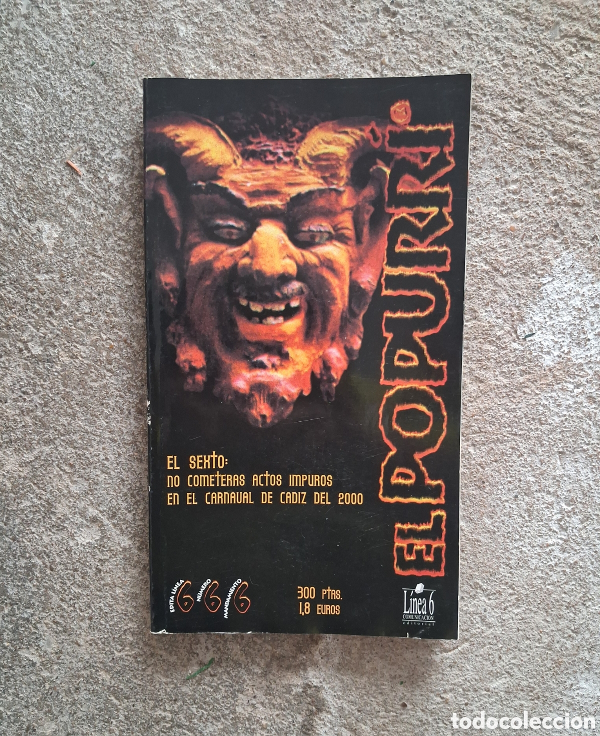 Riviste di musica: REVISTA EL POPURRI 2000 CARNAVAL CADIZ