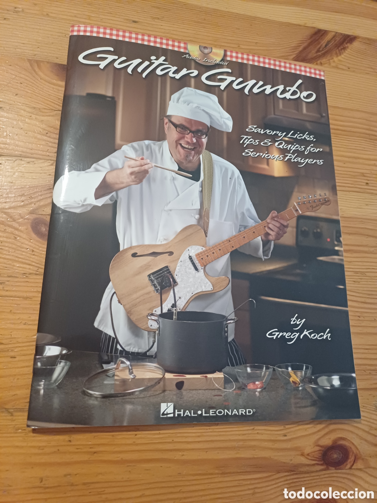 Revistas de m&uacute;sica: Guitar Gumbo by Greg Koch Lecciones partituras y CD