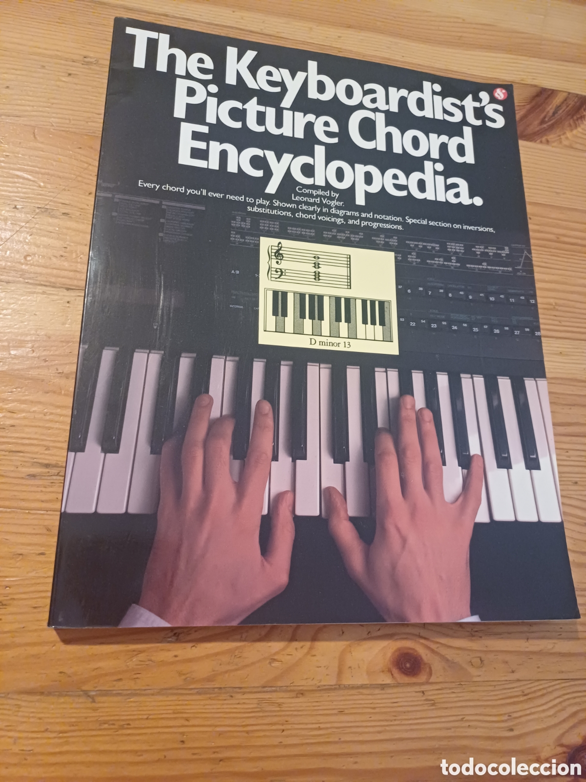 Revistas de m&uacute;sica: The Keyboardist's Picture Chord Encyclopedia - Leonard Vogler teclado piano